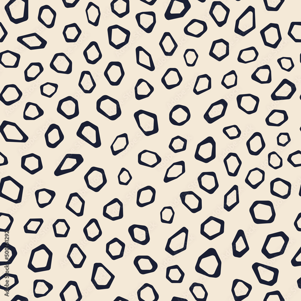 Vector seamless pattern. Modern abstract background. Print for textile, fabric, home decor.