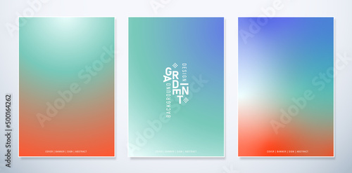 abstract gradient vibrant purple orange and mint green, applicable for sign corporate business, annual report, print paper, motion picture backdrops, ads campaign marketing, advertising, advertisement