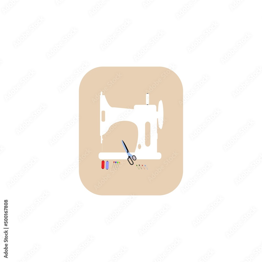 sewing machine icon image vector illustration sewing machine icon image vector illustration
