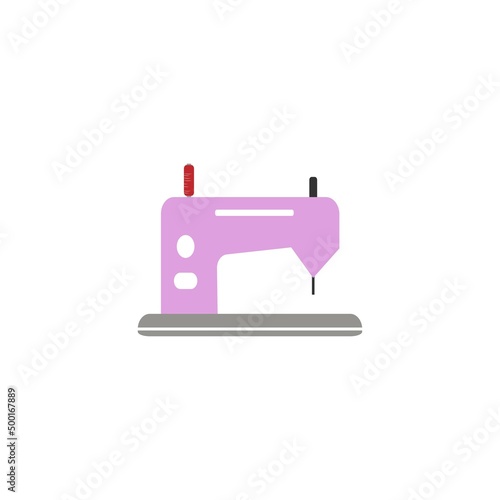 sewing machine icon image vector illustration