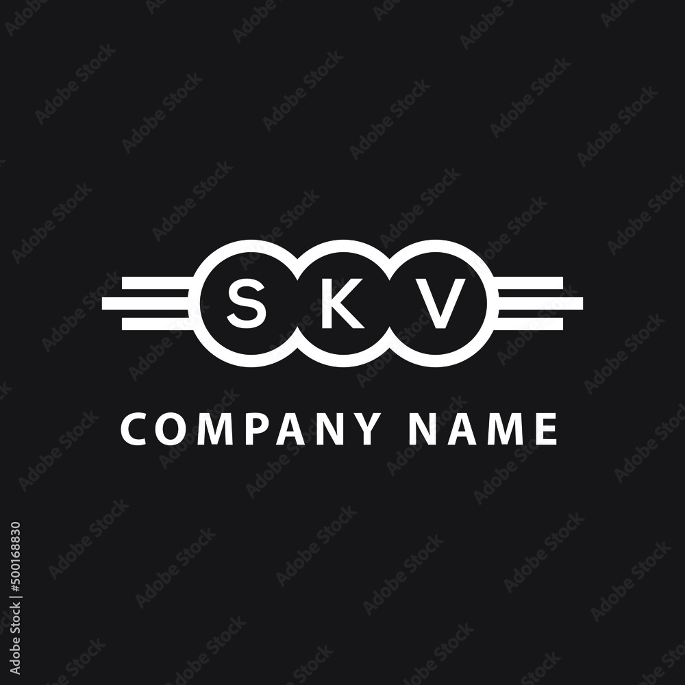 SKV letter logo design on black background. SKV creative initials letter logo concept. SKV letter design.
SKV letter logo design on black background. SKV creative initials letter logo concept. SKV letter design.