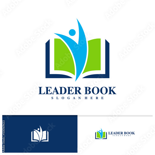 People Book logo design vector template, Creative People logo design concepts