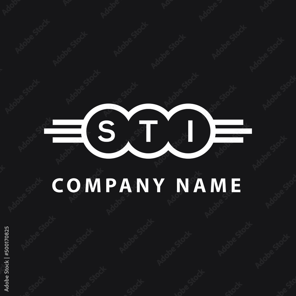 STI letter logo design on black background. STI creative initials letter logo concept. STI letter design.
STI letter logo design on black background. STI creative initials letter logo concept. STI letter design.