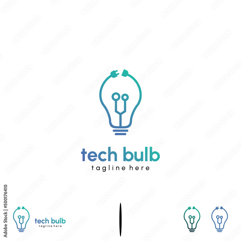 light bulb tech logo design modern illustration, lamp combine with tech circuit logo concept light bulb tech logo design modern illustration, lamp combine with tech circuit logo concept