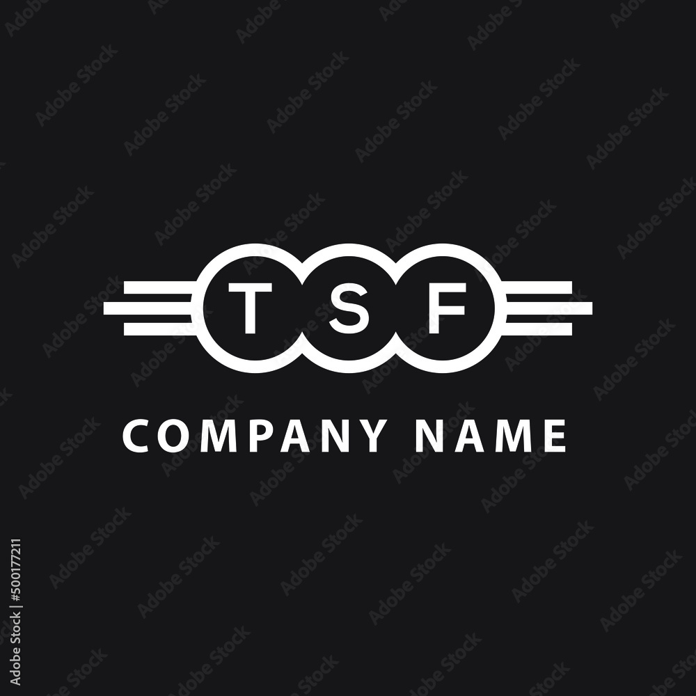 TSF letter logo design on black background. TSF creative initials letter logo concept. TSF letter design. TSF letter logo design on black background. TSF creative initials letter logo concept. TSF letter design.