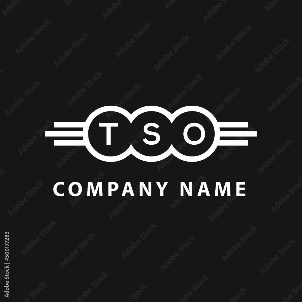 TSO letter logo design on black background. TSO creative initials letter logo concept. TSO letter design. TSO letter logo design on black background. TSO creative initials letter logo concept. TSO letter design.