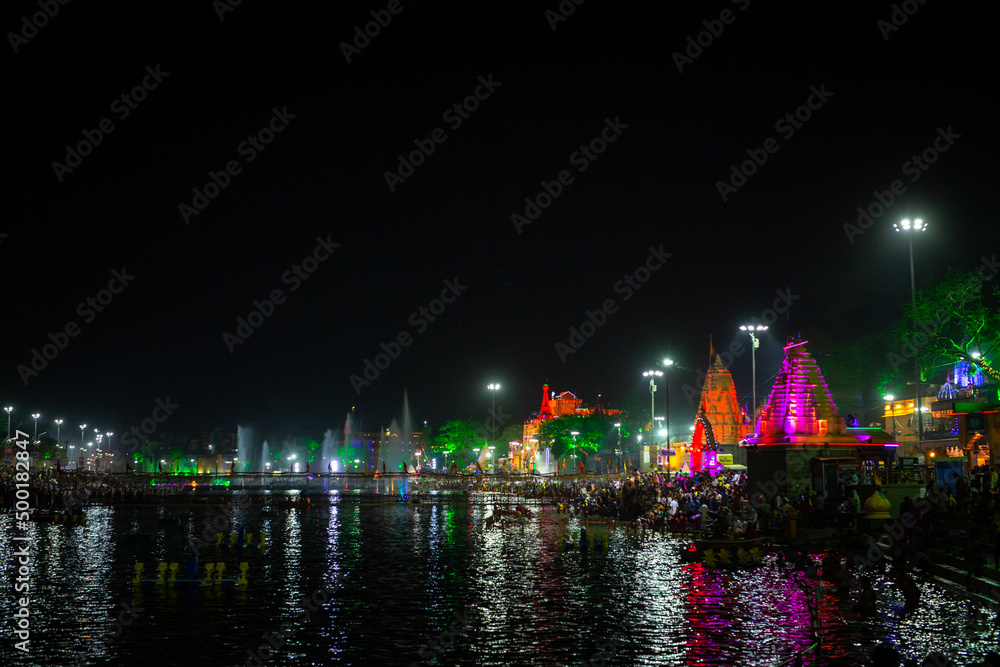 ujjain city at night