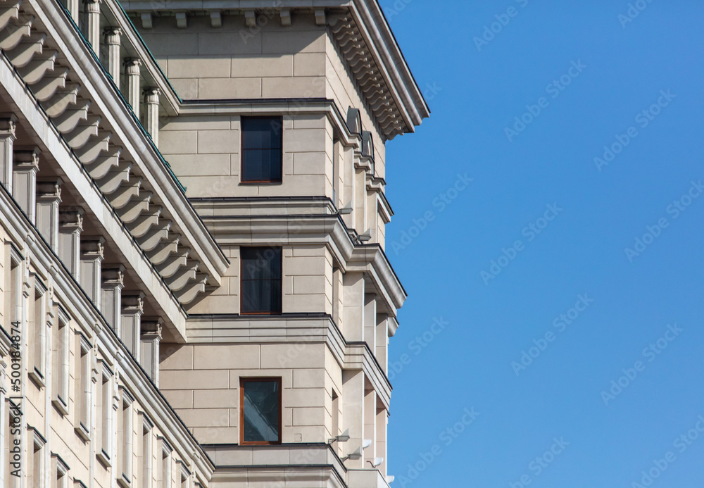 Windows in the walls of the building as a background. Windows in the walls of the building as a background.