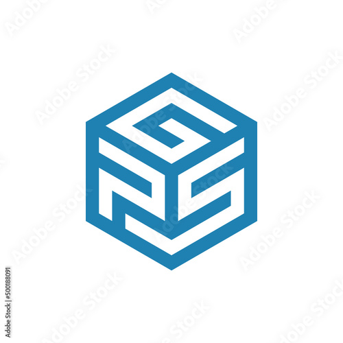 PGS initials logo design. Premium vector, clean, professional, modern.