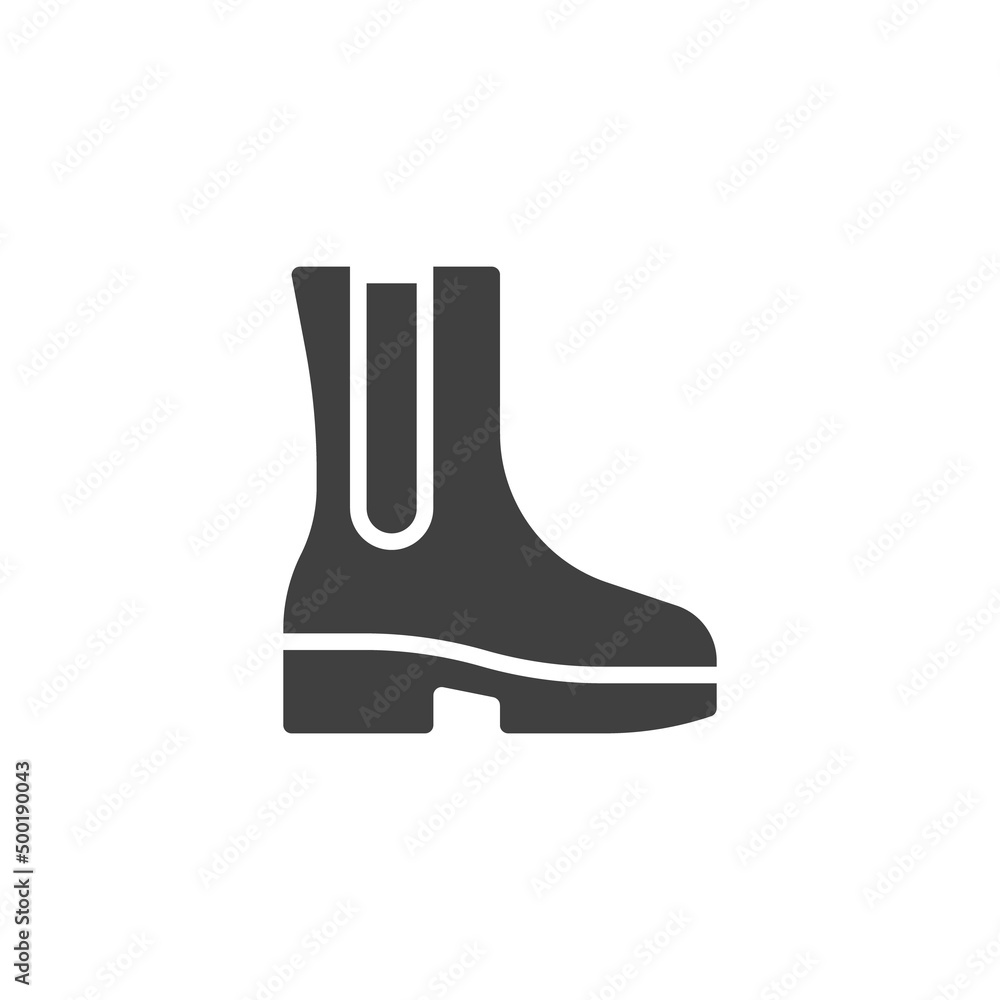 Boots vector icon Boots vector icon