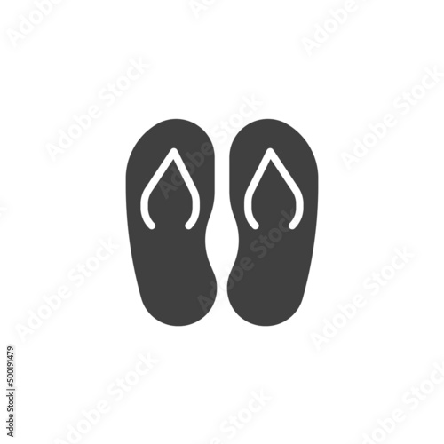 Flip-flop vector icon