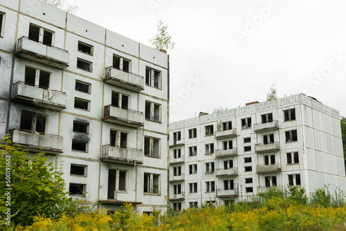 Abandoned Soviet barracks, Milovice, Czech Republic