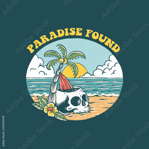 paradise found illustration