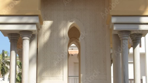 Nazari Arch of Nasrid style, Torrox, Malaga photo