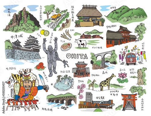 OHITA JAPAN Illustration	