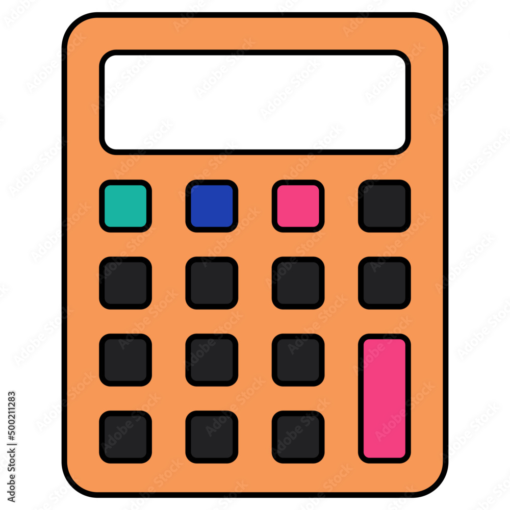 A premium download icon of number cruncher, calculator A premium download icon of number cruncher, calculator