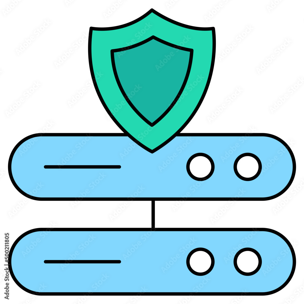 Premium download icon of server security Premium download icon of server security