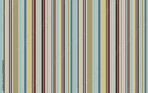 Abstract seamless background like striped textile with multiple colors.