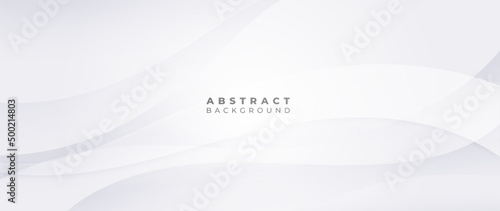 Abstract white background poster with dynamic. technology network Vector illustration.