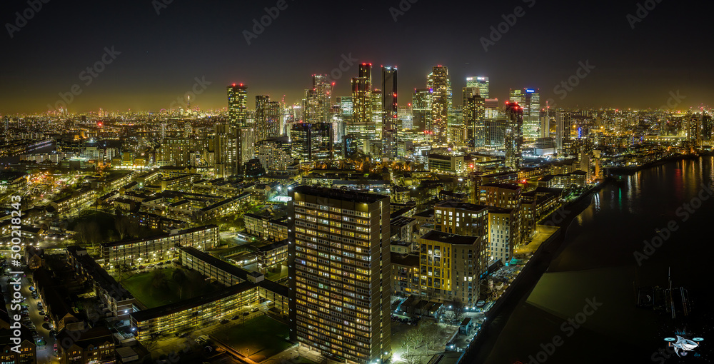 Naklejka premium Canary Wharf
