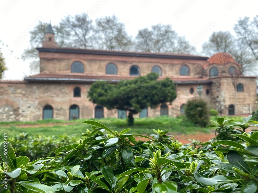 Obraz premium Church of Hagia Sophia, is a Byzantine-era basilican edifice