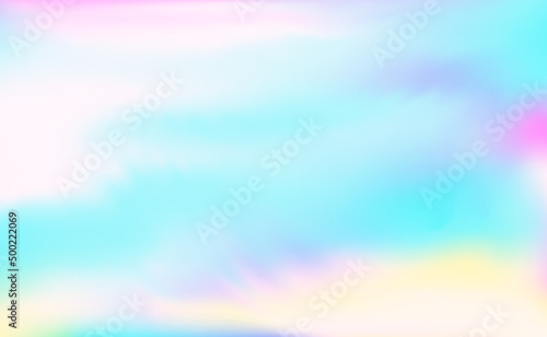 Iridescent Holographic Foil