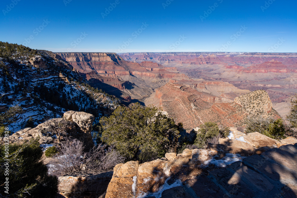 Der Grand Canyon in Arizona / South Rim / Südseite