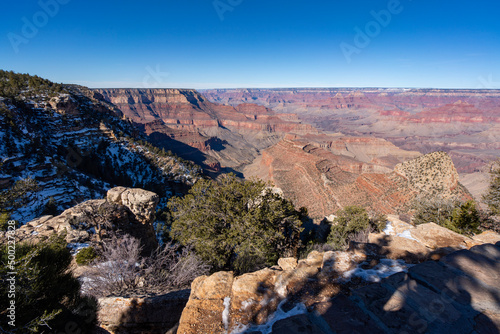 Der Grand Canyon in Arizona   South Rim   S  dseite