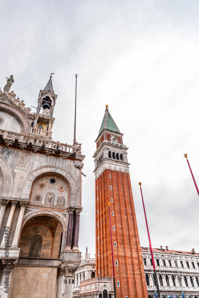 Naklejka premium St Mark's Basilica in Venice, Veneto, Italy