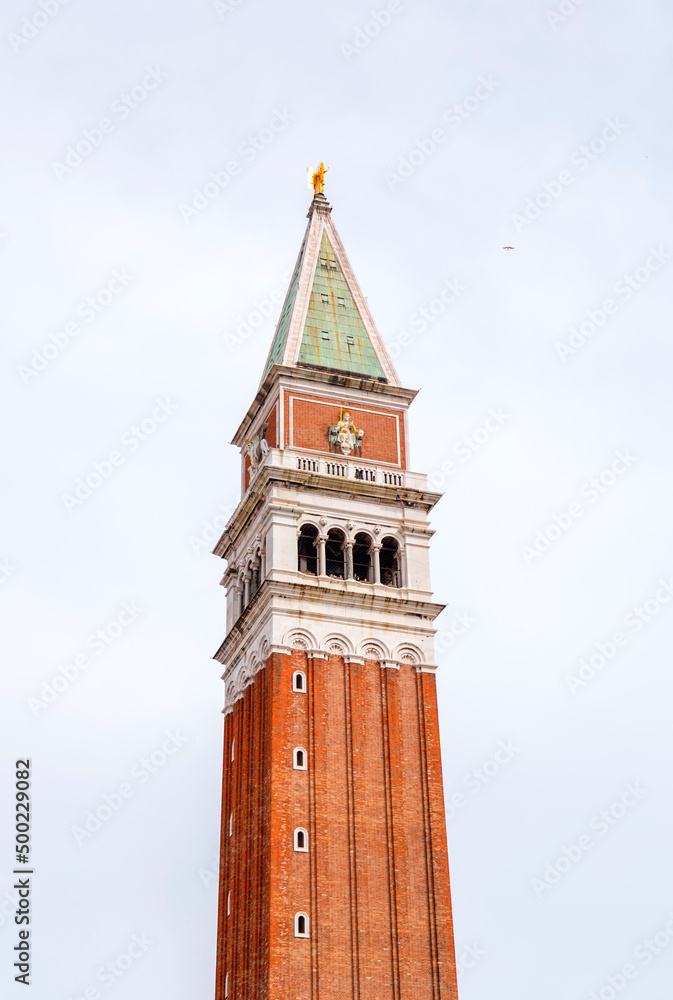 St Mark's Campanile in Venice, Italy