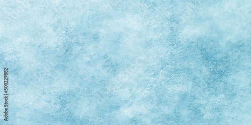 Abstract creative cloudy sky blue painted Paper textured, cloudy and grunge pastel blue textured watercolor background, Beautiful grunge blue background with space and for making graphics design.