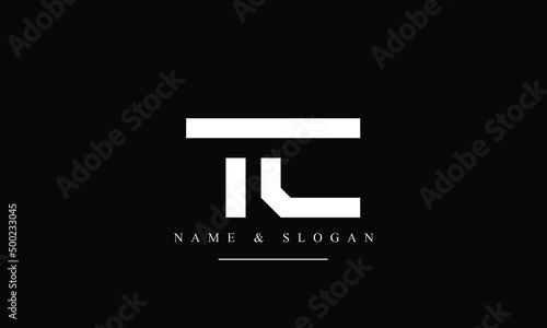 TC, CT, T, C abstract letters logo monogram