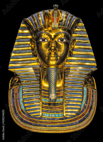 Gold Mask of Tutankhamun Artifact photo