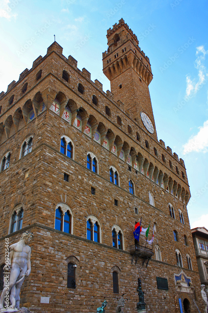 Palazzo Vecchio in Florence, Italy