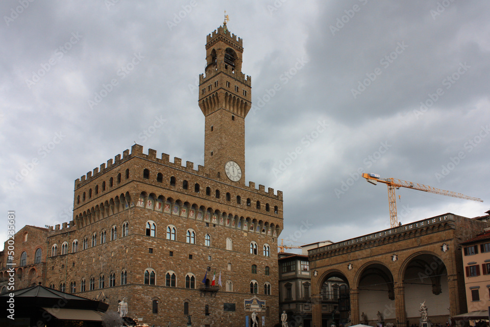 Palazzo Vecchio in Florence, Italy