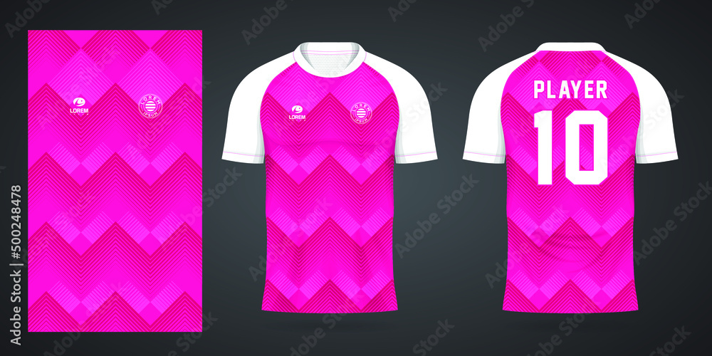 pink football jersey sport design template pink football jersey sport design template
