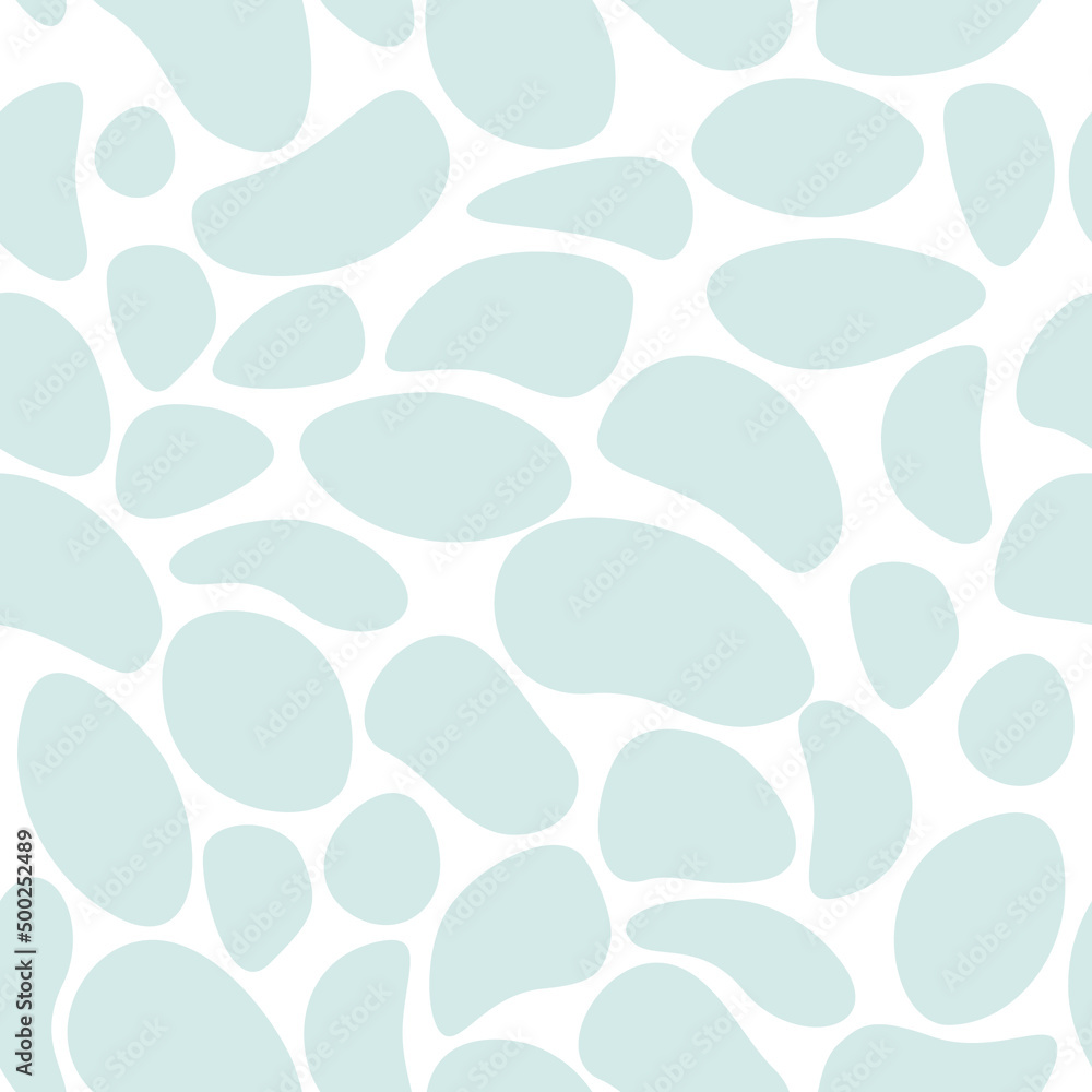 Gray seamless patterns with abstract organic shapes Gray seamless patterns with abstract organic shapes
