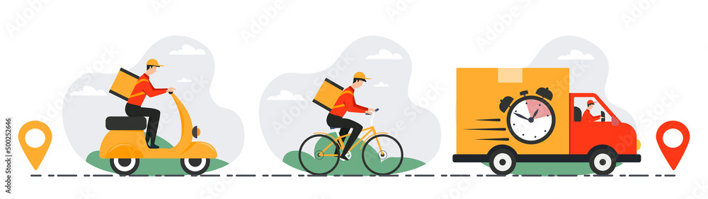 Set of delivery Set of delivery