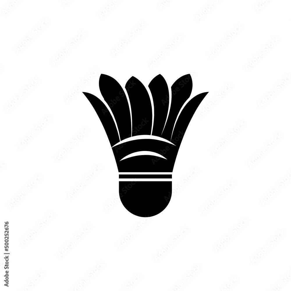 Shuttlecocks icon. solid icon style. suitable for badminton symbol. simple design editable. Design template vector Shuttlecocks icon. solid icon style. suitable for badminton symbol. simple design editable. Design template vector