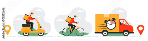 Set of delivery