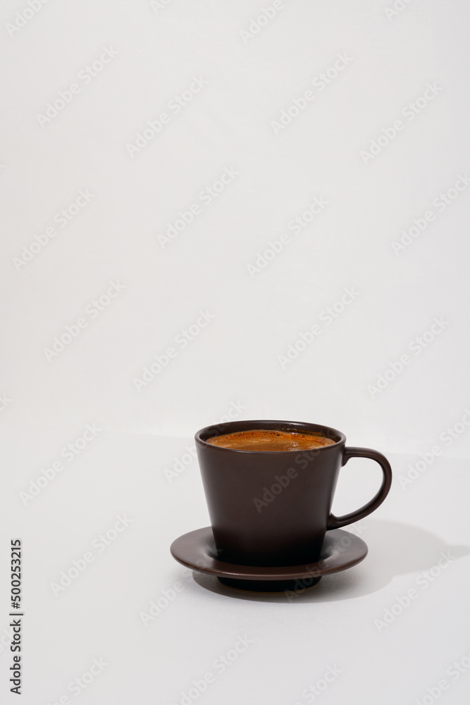 A cup of coffee on the table. . A cup of coffee on the table. .