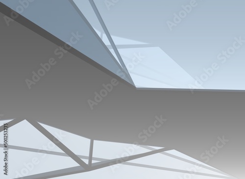 abstract architecture geometric background 