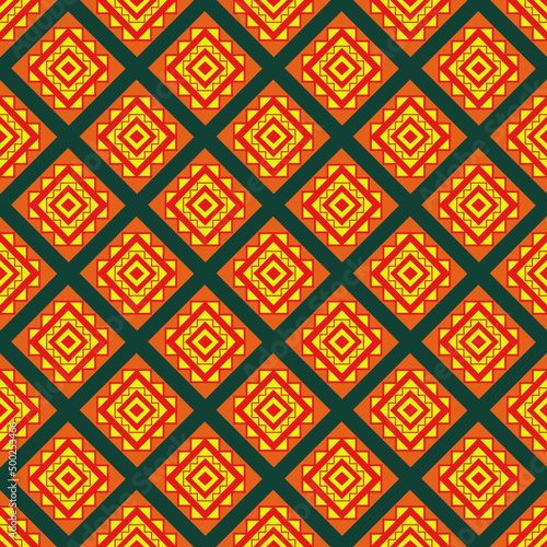 native asian ethnic fabric pattern
