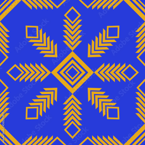asian ethnic geometric pattern