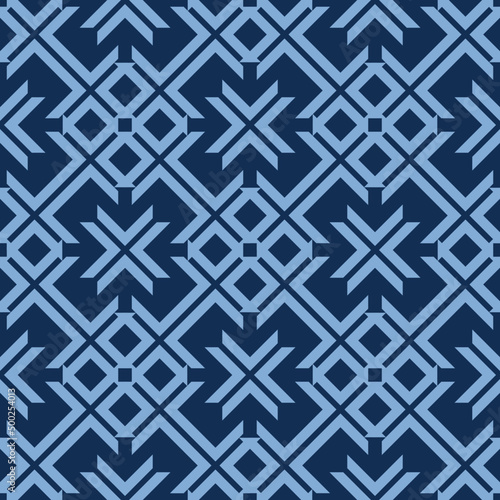 monochrome ethnic asian pattern
