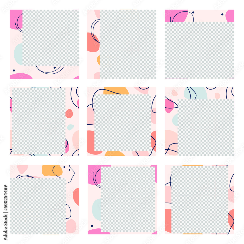 Trendy Abstract Organic shapes with fill and line art template patterns. Suitable for social media posts, mobile apps, banners design and web internet ads. Vector fashion backgrounds. Trendy Abstract Organic shapes with fill and line art template patterns. Suitable for social media posts, mobile apps, banners design and web internet ads. Vector fashion backgrounds.