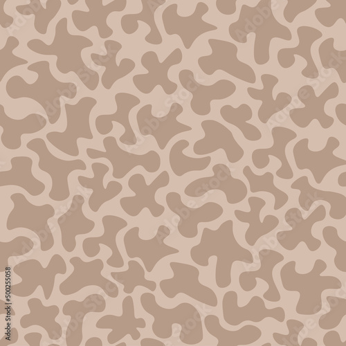 Abstract seamless vector pattern with spots. 