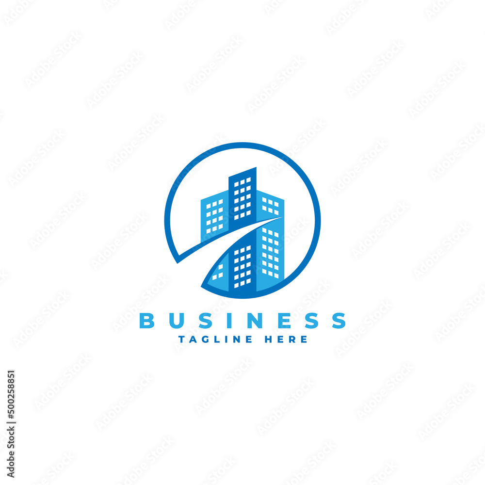 Fototapeta premium Business logo design template vector illustration