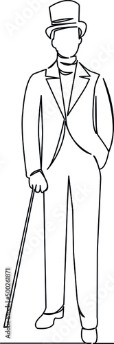 retro gentleman