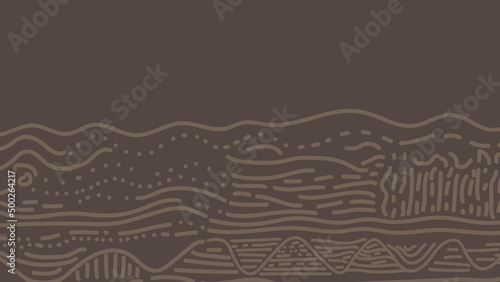 Wallpaper hand-drawn lines abstract background